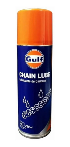 Chain Lube Lubricante De Cadenas De Moto 220 Ml Gulf