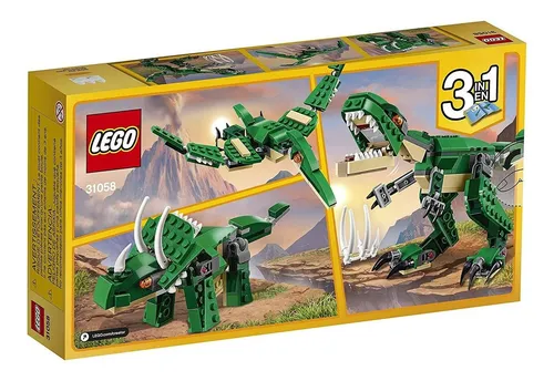 Bloques para armar Lego Creator 3-in-1 Mighty dinosaurs 174 piezas en caja