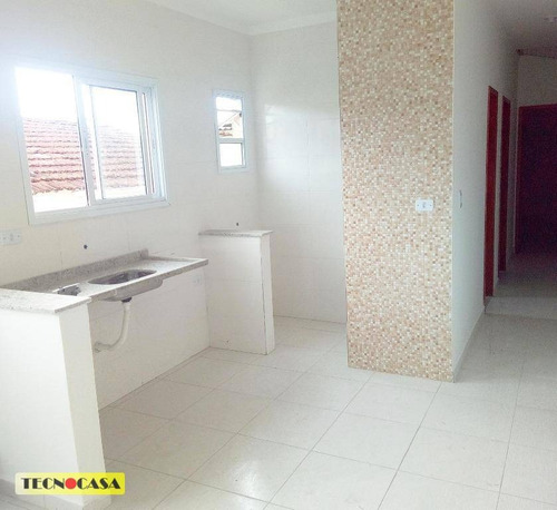 Imagem 3 de 15 de Casa Com 02 Dormitórios Para Venda Com 66 M² No Bairro Vila Caiçara Em Praia Grande/sp. - Ca4274