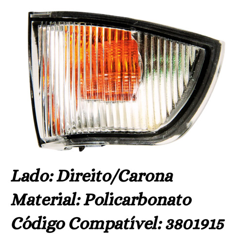 Par Pisca Seta Retrovisor Para Iveco Daily 2022 2023 À 2026