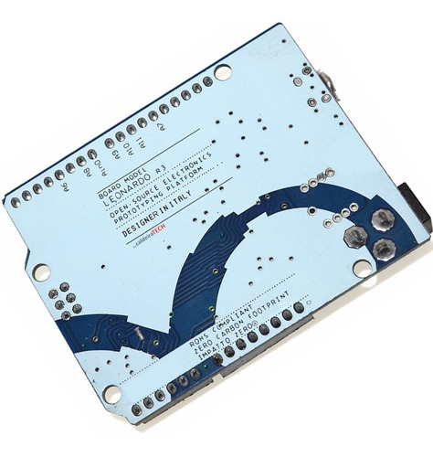 Kit Italy Para Arduino Leonardo R3 Rev3 Atmega32u4 Cabo Usb