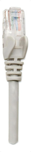 Cable Patch Cat 6 Utp 3.0mts Intellinet Gris 334129 /v /v Color Gris Claro