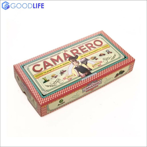 Imagen 2 de 10 de Juego De Mesa El Camarero Memoria Familiar 8 Años + Maldón