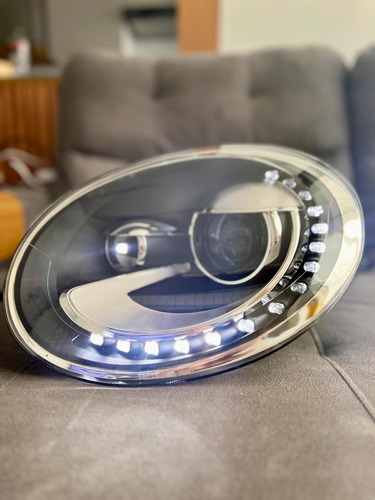 Farol De Led Volkswagen Fusca Tsi Par