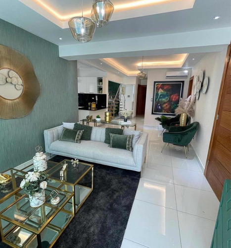 Imagen 3 de 10 de Venta De Apartamento Tipo Ph Con Jacuzzi En Los Cacicazgos