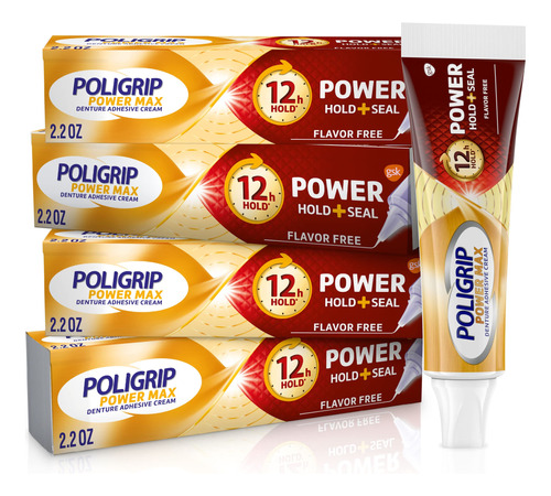 Crema Adhesiva Para Dentaduras Postizas Super Poligrip Power