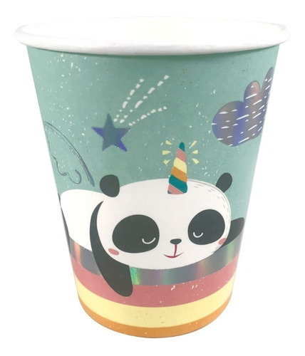 Vasos Polipapel Panda  X 6u - Lollipop