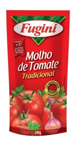 Molho De Tomate Tradicional 300g Fugini