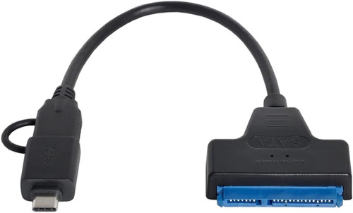 Cable Adaptador Convertidor De Sata 2.5 A Usb 3.0 Y Tipo C
