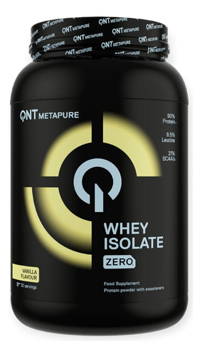 Proteina Metapure Iso Whey Zero 908gr Vainilla - Qnt