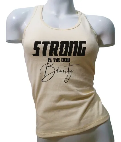 Camiseta Ol mpica Tank Top Mujer Gym Crossfit Fitness Moda