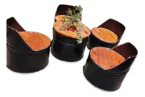 Comprar Juego De Patio Hecho Con Tanques 4 Butacas Y Mesa De Regalo
