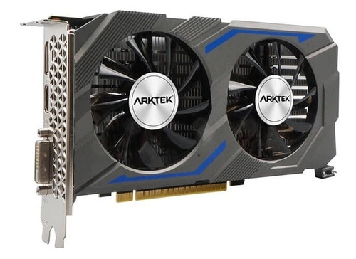 Imagen 3 de 4 de Tarjeta De Video Arktek Gtx1650 4gb Ddr6 128bit Dual Fan Pci