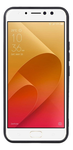 Funda Negra De Tpu Para Asus Zenfone 4 Selfie Pro Zd552kl