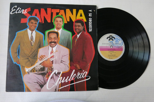 Vinyl Vinilo Lp Acetato Elias Santana Chuleria Merengue 