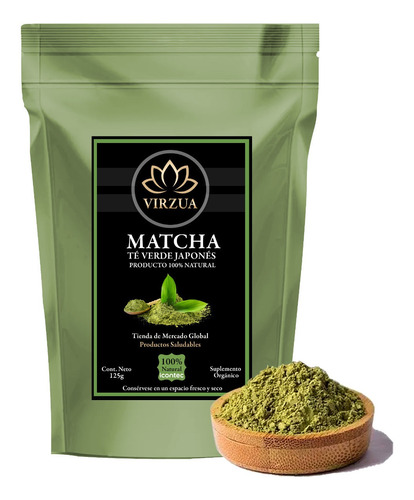 Té Matcha Orgánico Polvo 250g - g a $412