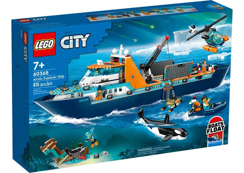 Lego City 60368 Exploradores Del Ártico: Barco