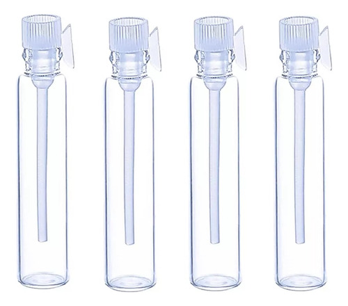 50 Frascos De Muestra De Perfume, Botella De Vidrio De 1 Ml