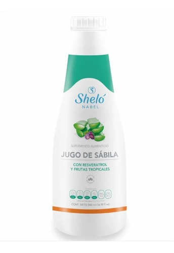 Jugo De Sábila Sheló Nabel (áloe Verá) 500 Ml