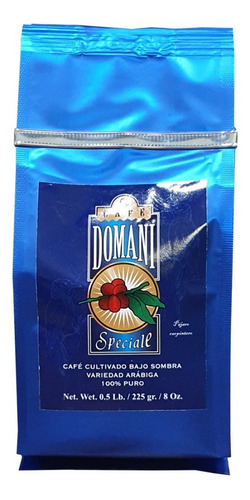 Café Domani Speciale, Arabiga 100% Puro 227gr