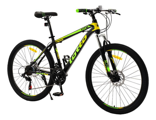 Bicicleta Lotto Rod. 26 Negra-verde Mtb 2023