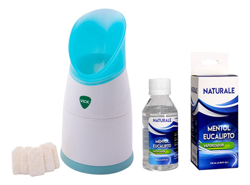 Combo Vaporizador Vick Naturale Mentol