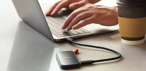 Imagen 3 de 7 de Disco Solido Externo Ssd Sandisk 2tb Usb 3.2 Gen 2 Tipo C
