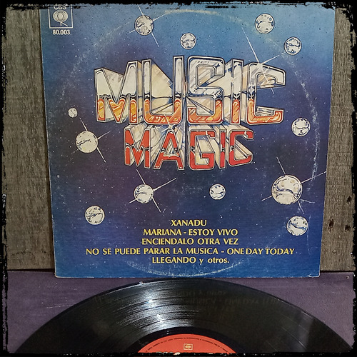 Compilado Cbs - Music Magic  - Ed Arg 1980 Vinilo Lp