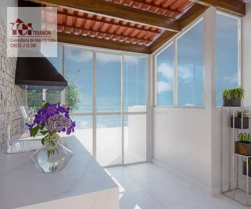 Imagem 7 de 13 de Cobertura Com 2 Dormitórios À Venda, 88 M² Por R$ 399.000,00 - Campestre - Santo André/sp - Co0774
