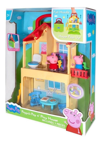 Brinquedo Sunny Casa Maletinha Peppa Pig Colorido 2313