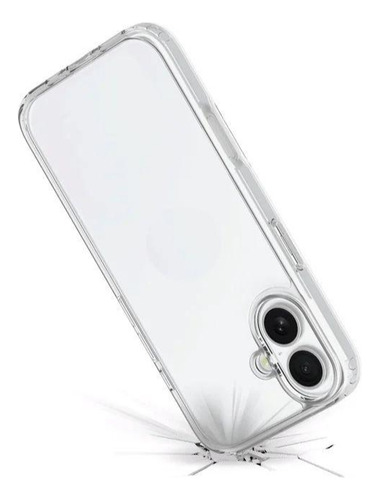 Capa iPhone 16 Plus Slim Transparente + Nf