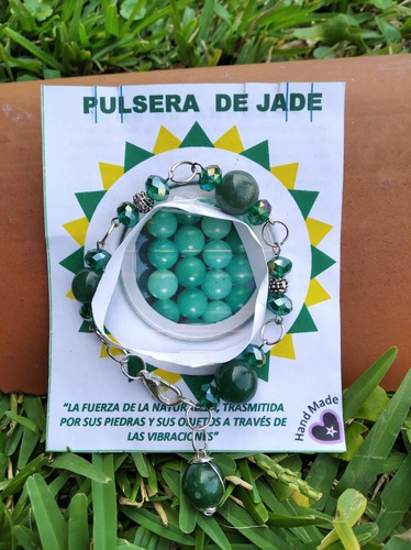 Imagen 1 de 1 de Pulsera De Cuarzo Jade
