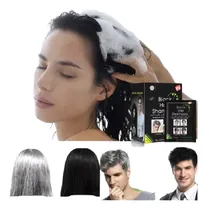 Comprar Shampoo Tinte Cubre Canas Negro En Sólo 5 Minutos
