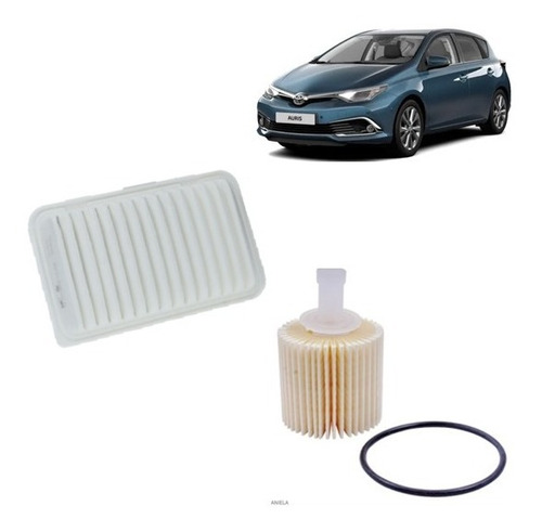 Kit Filtros Aire/aceite Para Toyota Auris 1.6 2009-2016