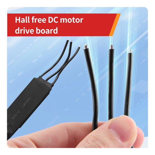 Zh Controlador De Motor Sin Escobillas Trifásico Dc6-24v