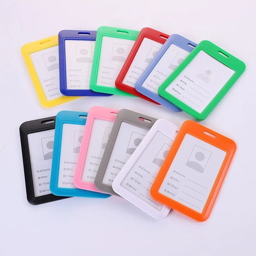 12 Porta Carnets Doble Plastico