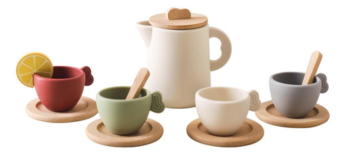 Juego De Té Para Niñas Pequeñas, Hora Del Té Con Base