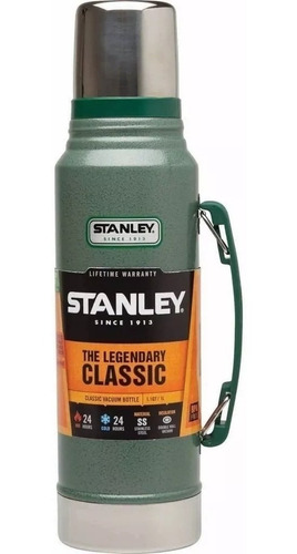 Termo Stanley Classic 1 Litro C/manija 24hs Frio/calor Nuevo