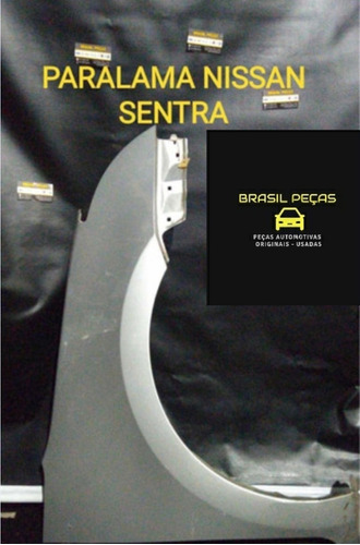 Para-lama Nissan Sentra 2007/12- Lado Direito / Original.