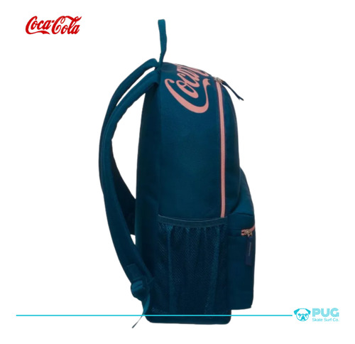 Mochila 20 L Unissex Coca-cola Urbana Reforçada C/ Caderno