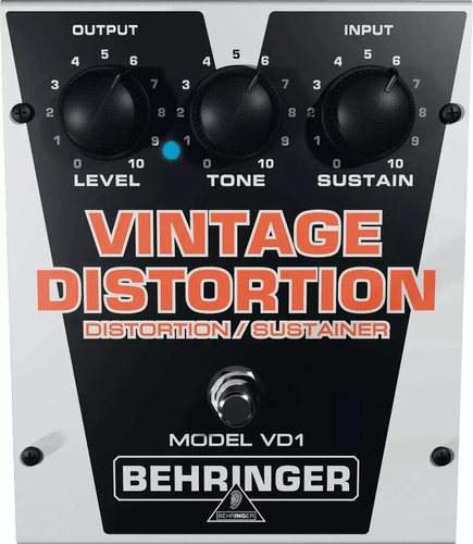 Behringer Vd1 Vintage Distortion Pedal Guitarra Vintage