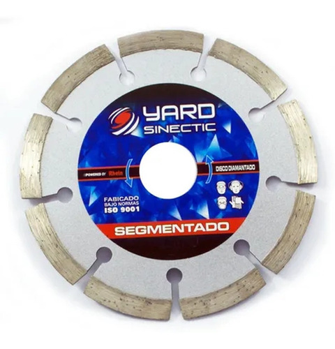 Disco  Corte Diamantado Yard  Segmentado 115 Mm 4 1/2  PuLG 