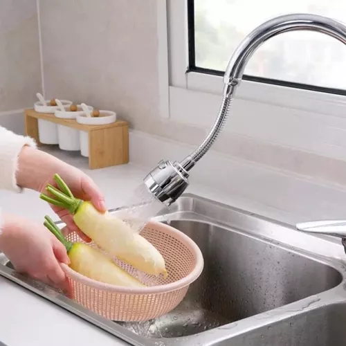 Flexible Canilla Extensor Anti Splash Cocina Grifo Cocina