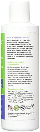 Tratamientos Kp Elementos Queratosis Pilaris Body Scrub, 8 F