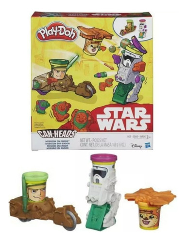 Set Play Doh Star Wars Misión En Endor