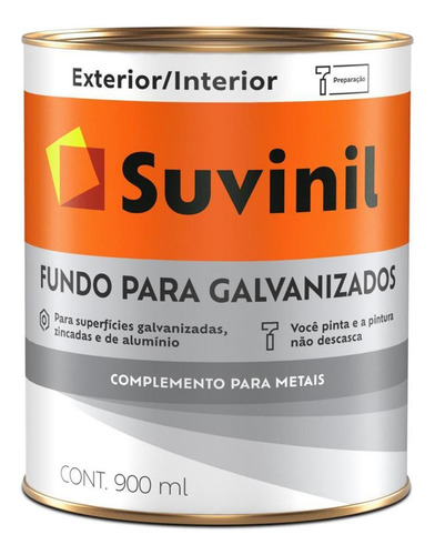 Fondo Para Galvanizados Suvinil 1 Lt