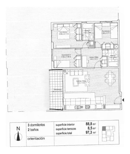 Seminuevo 3 Dormitorios, Calle Luis Pereira Con Echeñique
