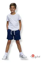 Comprar Bermuda Short Niño Rustico Liso Colegial Escolar Guimel Kids