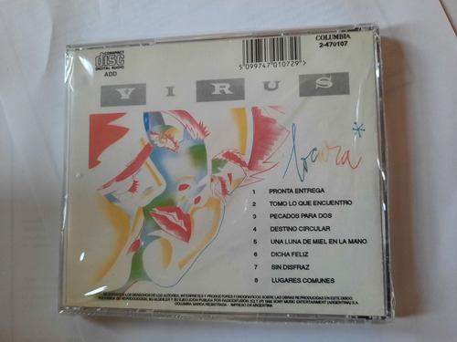 Virus - Locura - Cd Remasterizado