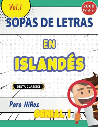 Sopa De Letras En El Islandes Para Niños - Genial! Vol 1 - D